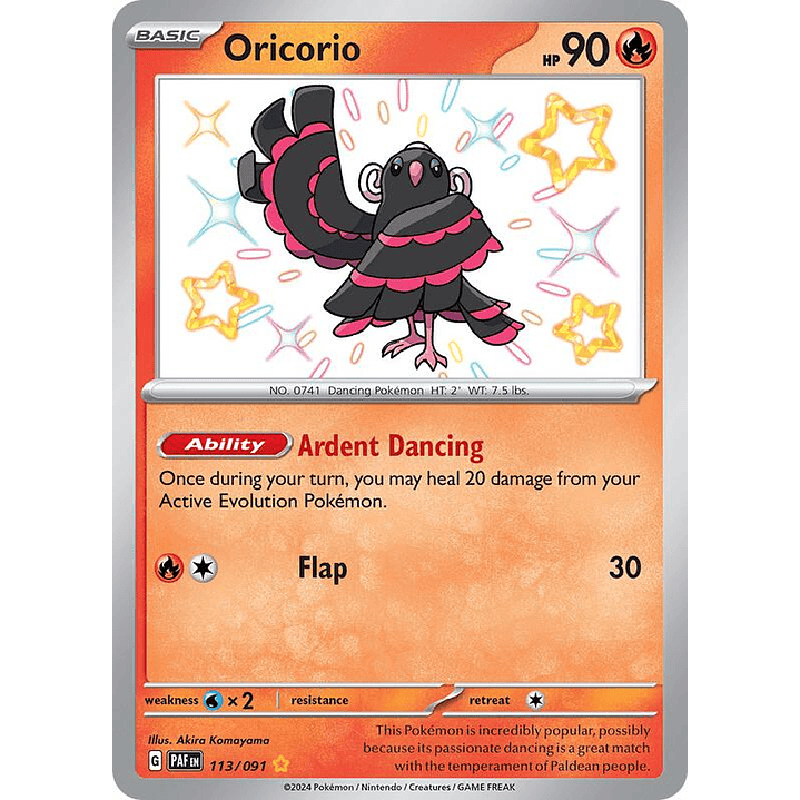 Oricorio #113 1