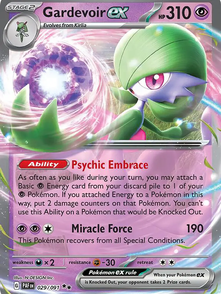 Gardevoir ex #029 1