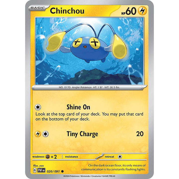 Chinchou #020 1