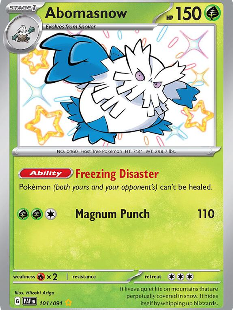 Abomasnow #101 1
