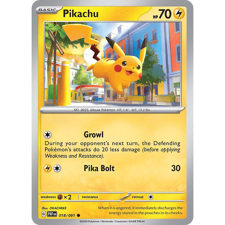 Pikachu #018 1