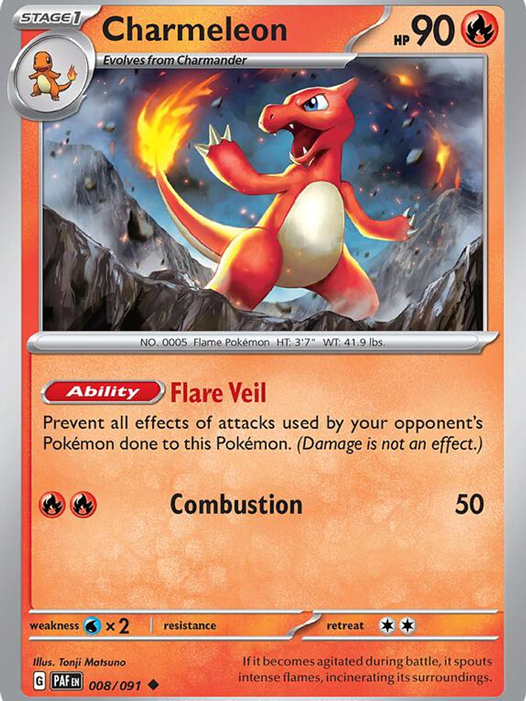 Charmeleon #008 1