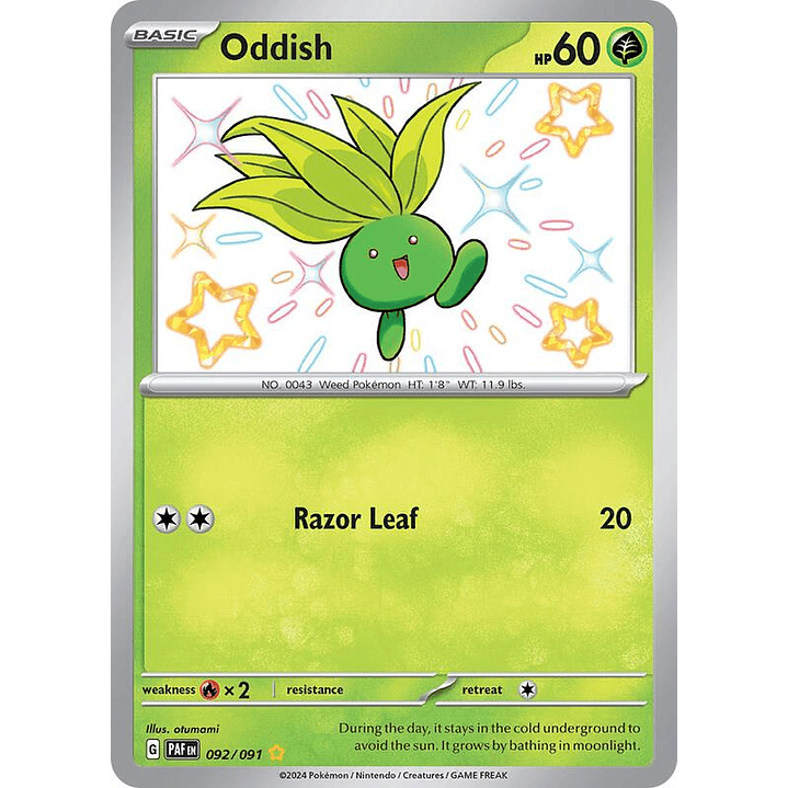 Oddish #092 1