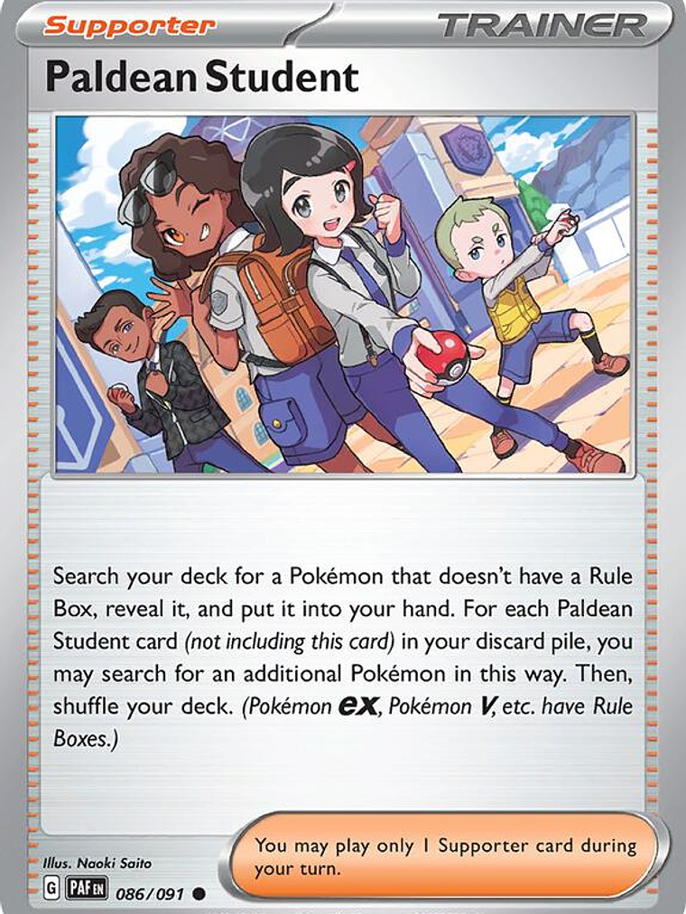 Paldean Student #086 1