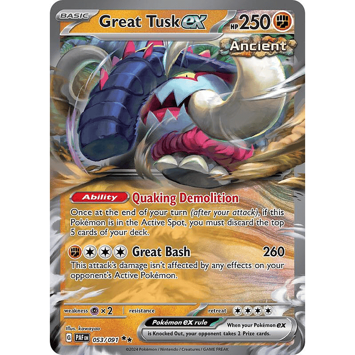 Great Tusk ex #053 1