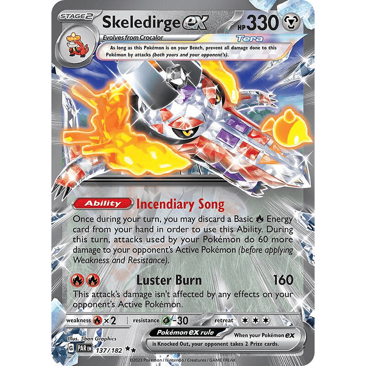 Skeledirge ex #137 1