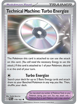 Technical Machine: Turbo Energize #179