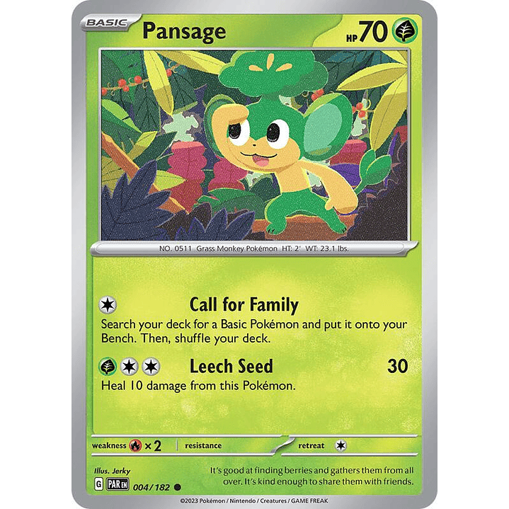 Pansage #004 1