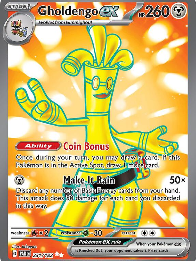 Gholdengo ex #231 1