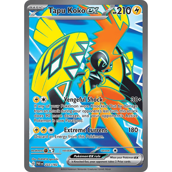 Tapu Koko ex #222 1
