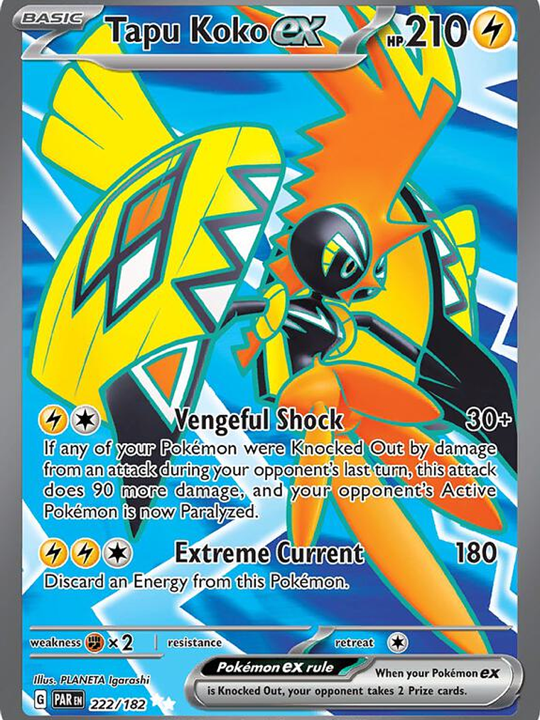 Tapu Koko ex #222 1