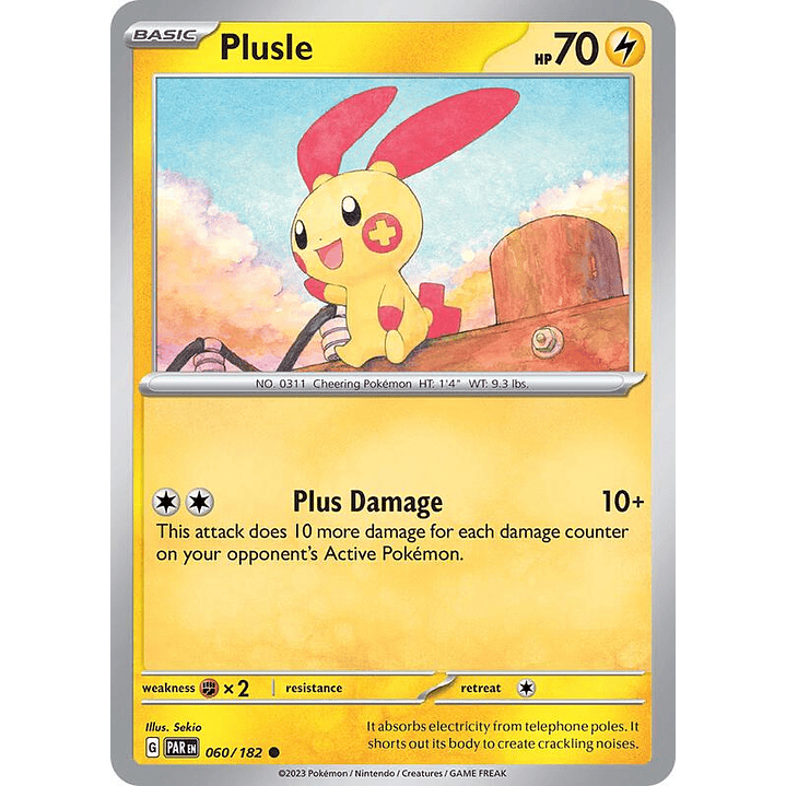 Plusle #060 1