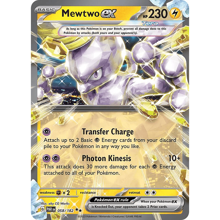 Mewtwo ex #058 1