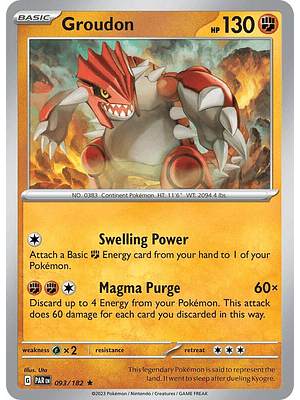 Groudon #093