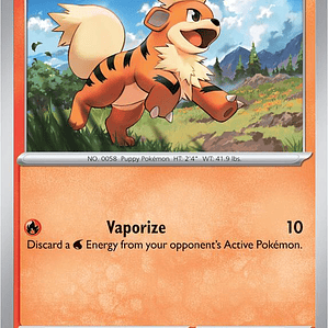 Growlithe #058