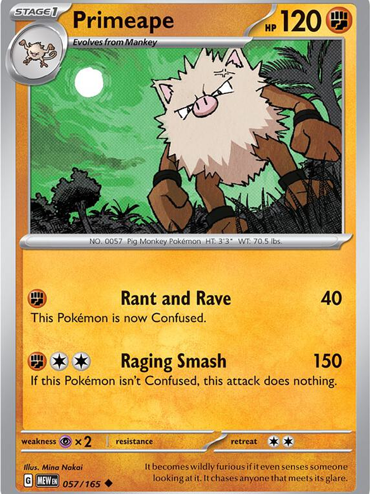 Primeape #057 1