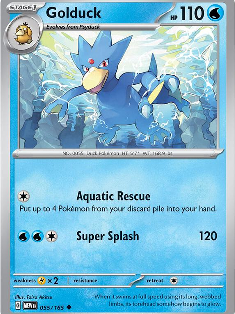 Golduck #055 1
