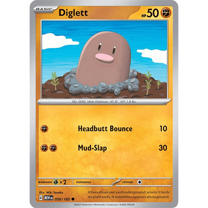 Diglett #050 1