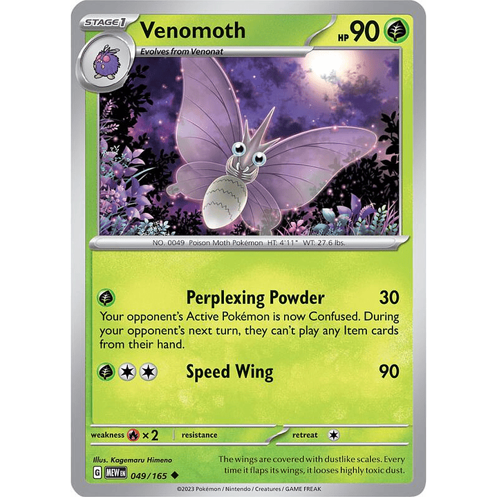 Venomoth #049 1