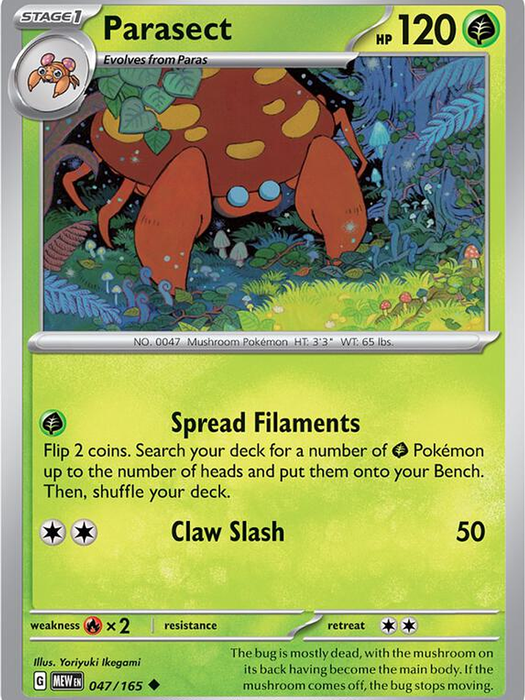 Parasect #047 1