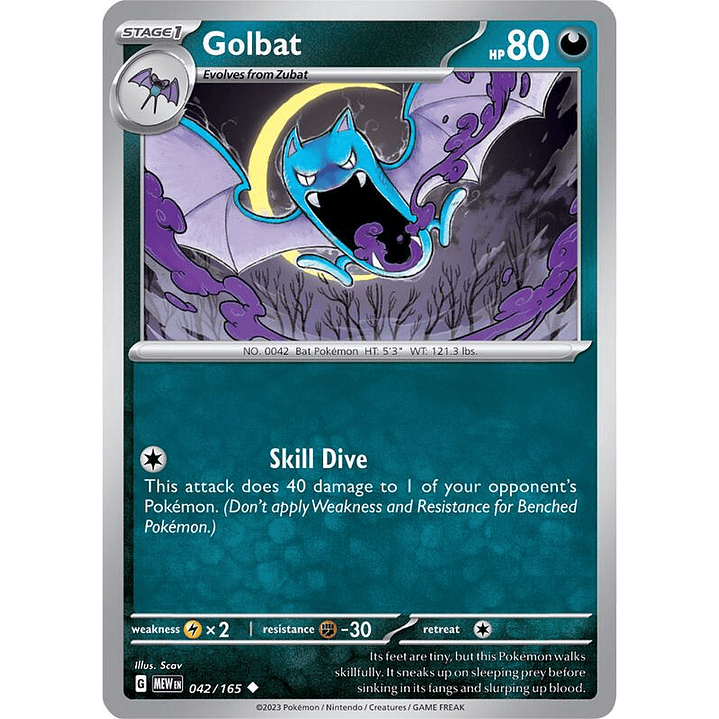 Golbat #042 1