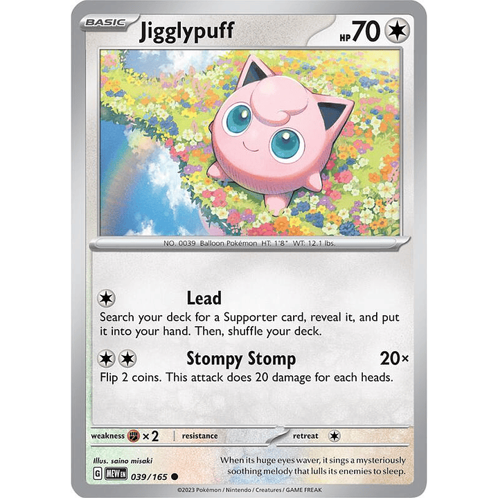 Jigglypuff #039 1