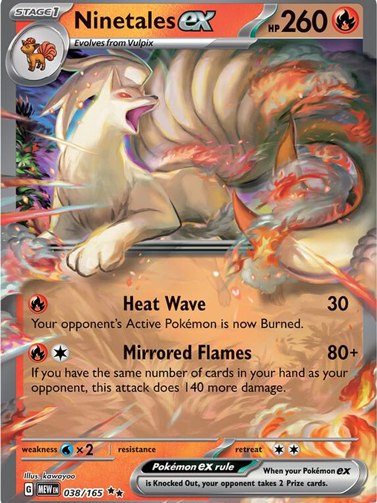 Ninetales ex #038 1