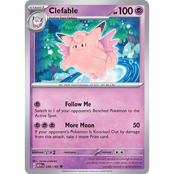 Clefable #036 1