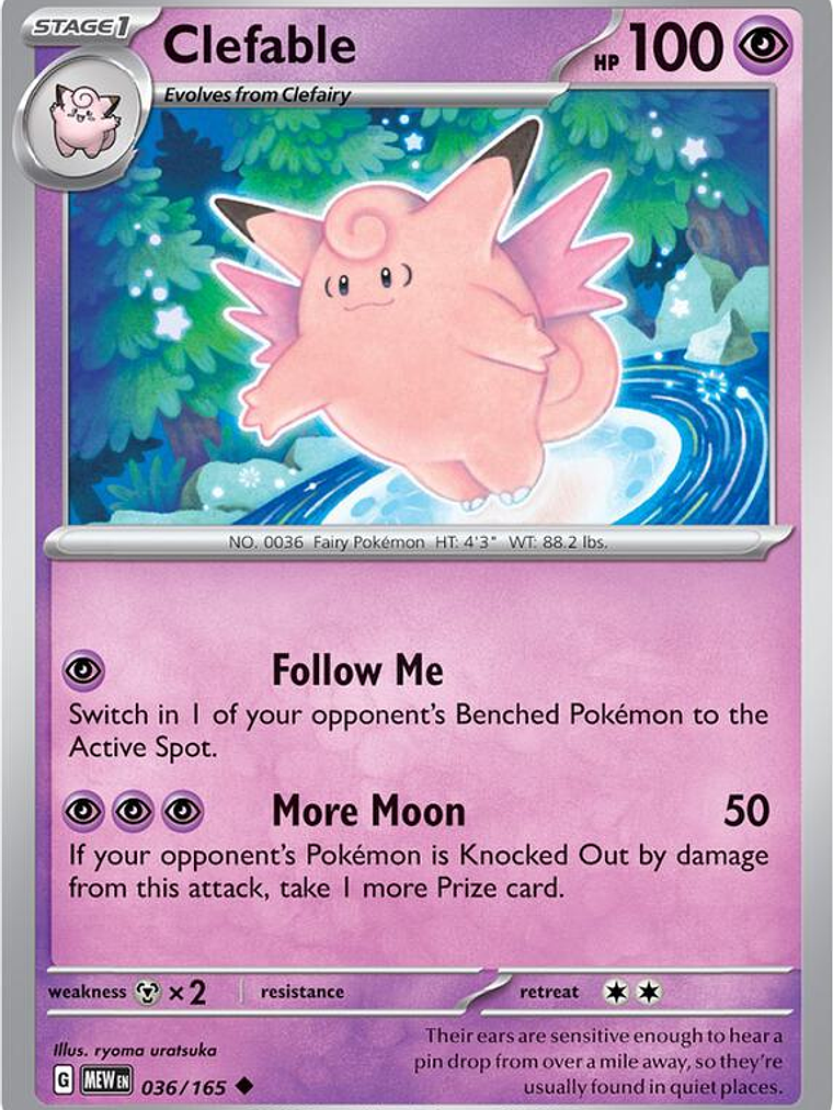 Clefable #036 1