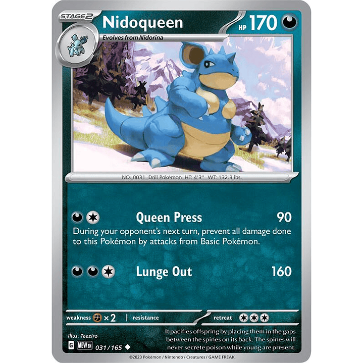 Nidoqueen #031 1