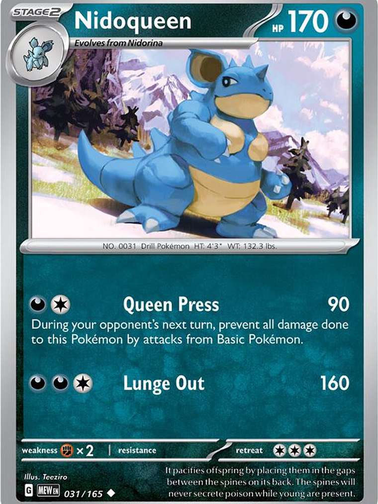 Nidoqueen #031 1