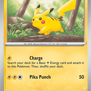 Pikachu #025