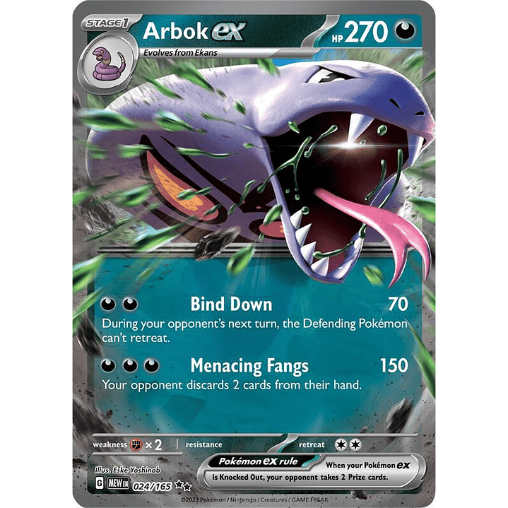 Arbok ex #024 1