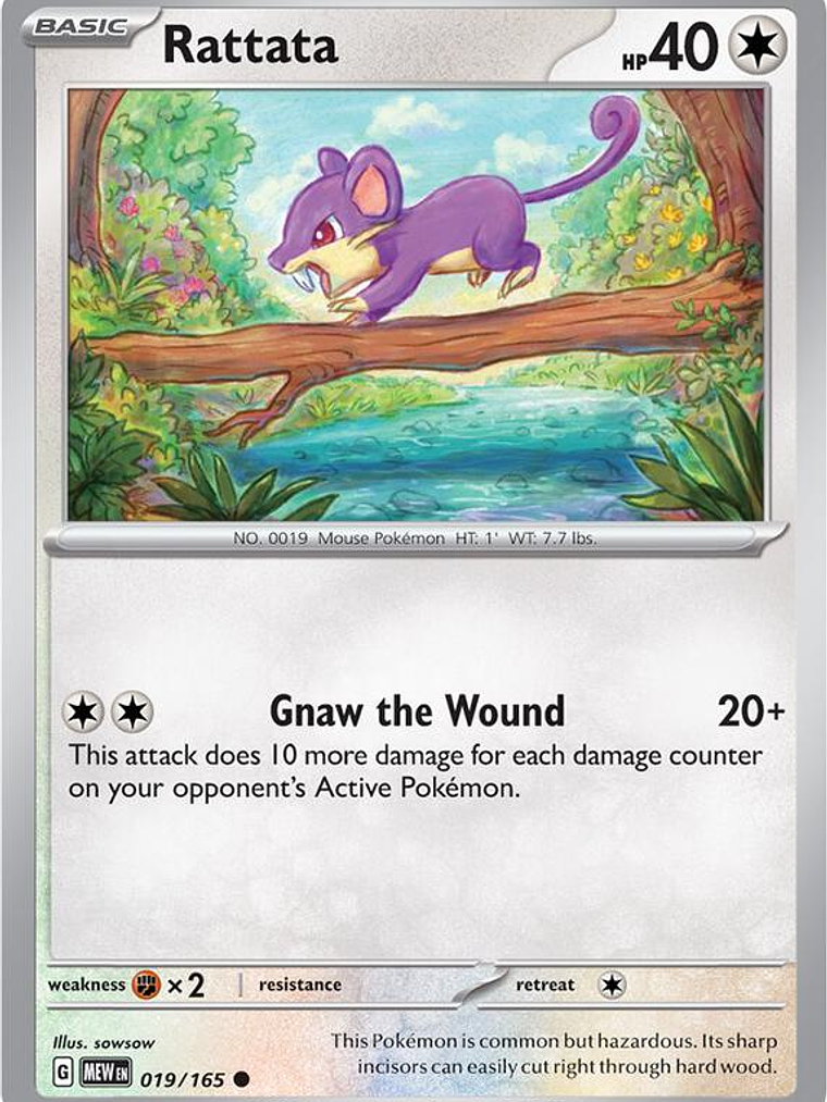 Rattata #019 1