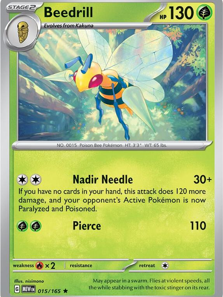 Beedrill #015 1