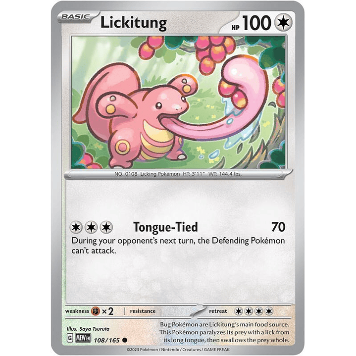 Lickitung #108 1