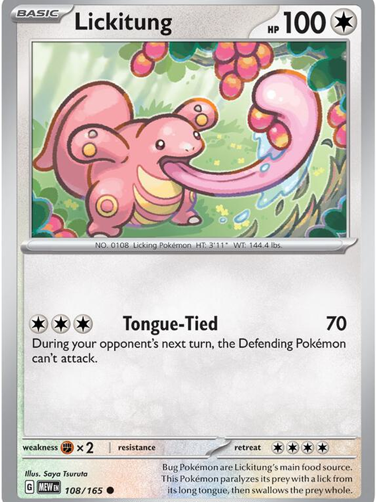Lickitung #108 1