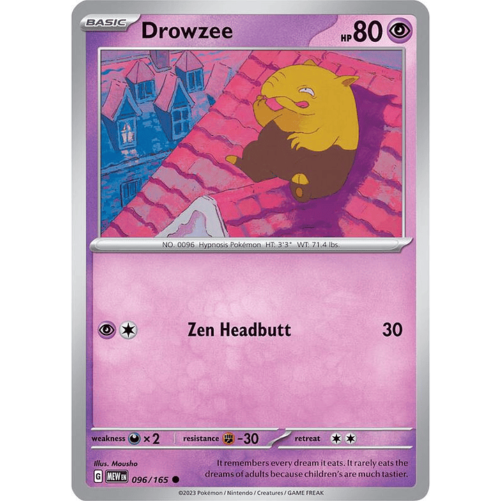 Drowzee #096 1