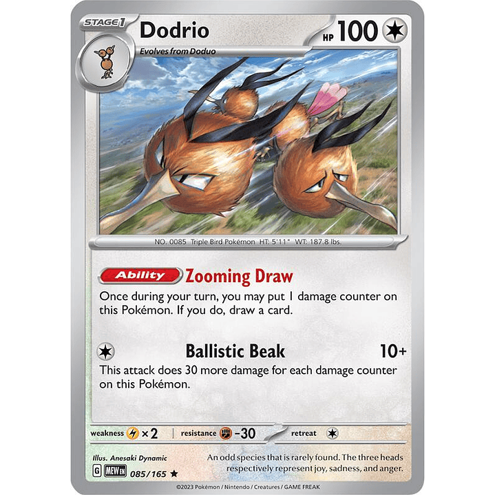 Dodrio #085 1