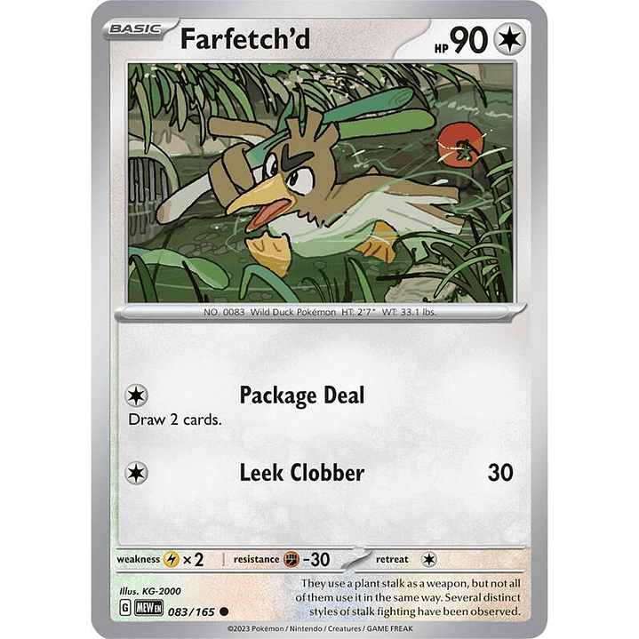 Farfetch'd #083 1
