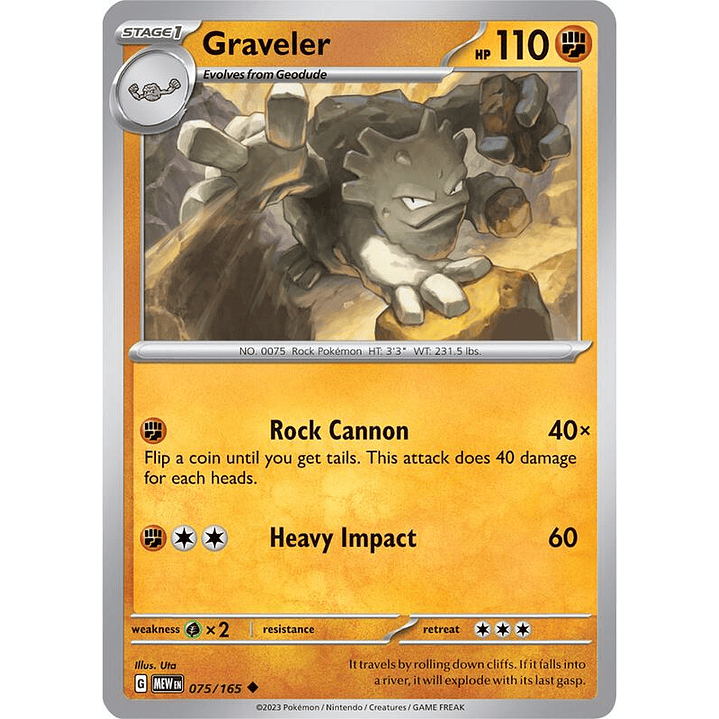 Graveler #075 1