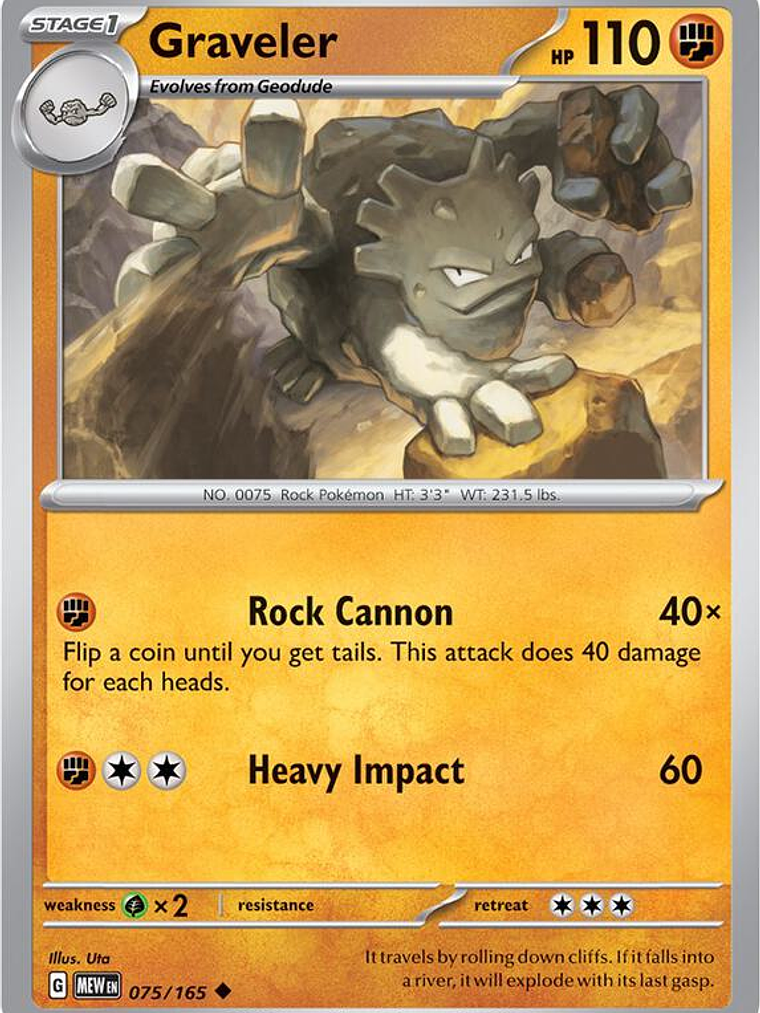 Graveler #075 1