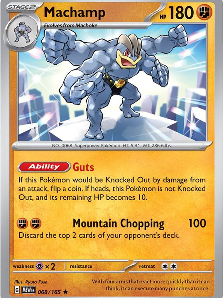Machamp #068 1