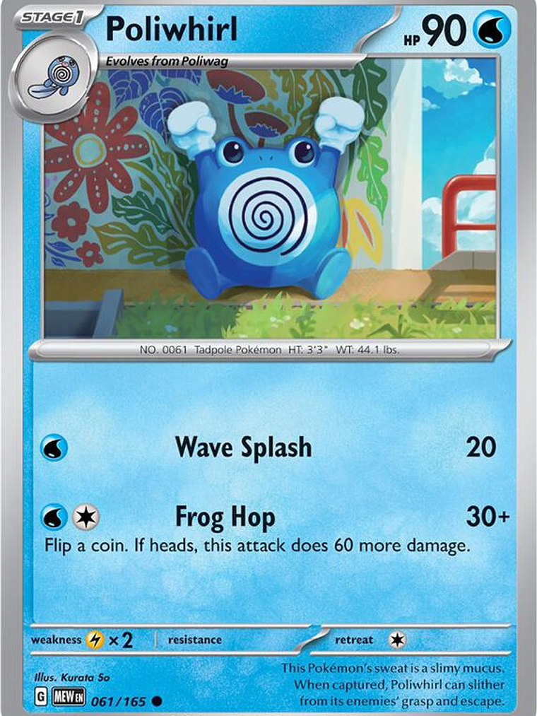 Poliwhirl #061 1