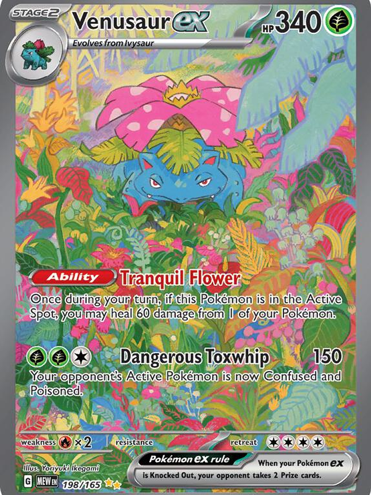 Venusaur ex #198 1
