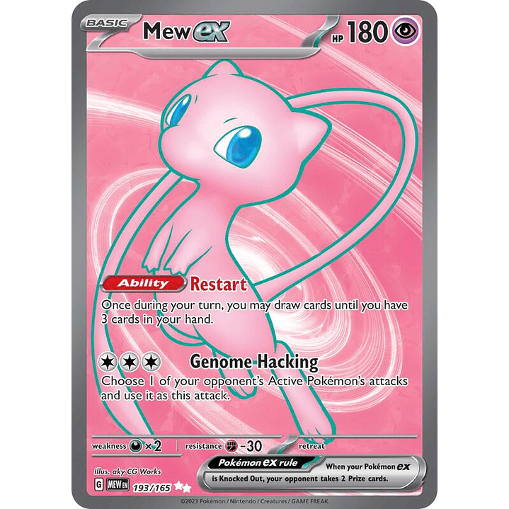 Mew ex #193 1