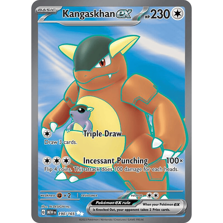 Kangaskhan ex #190 1