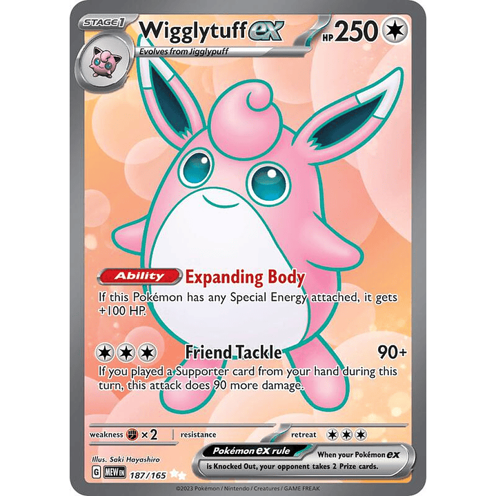 Wigglytuff ex #187 1