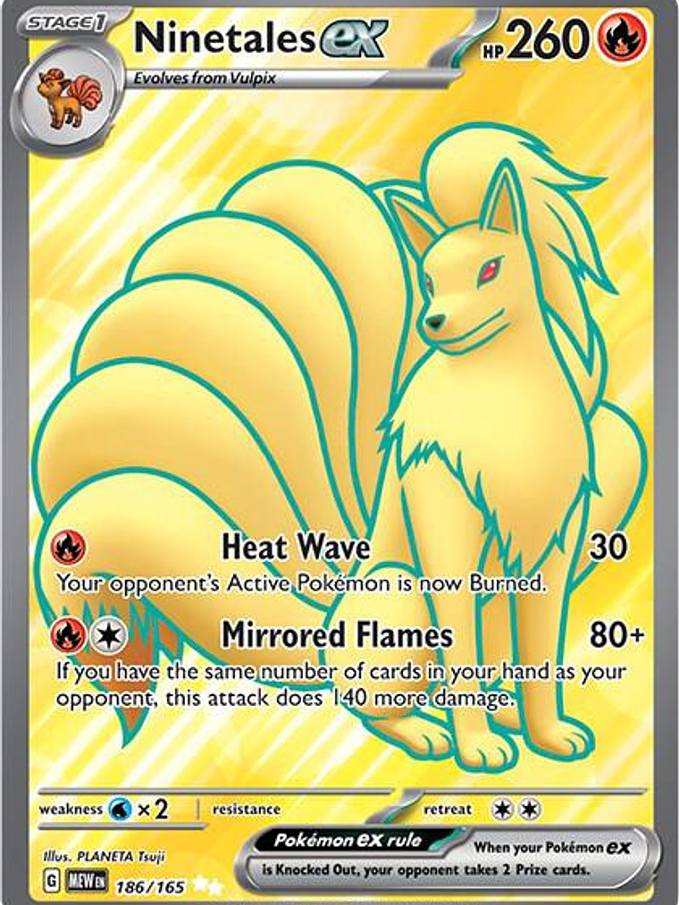 Ninetales ex #186 1