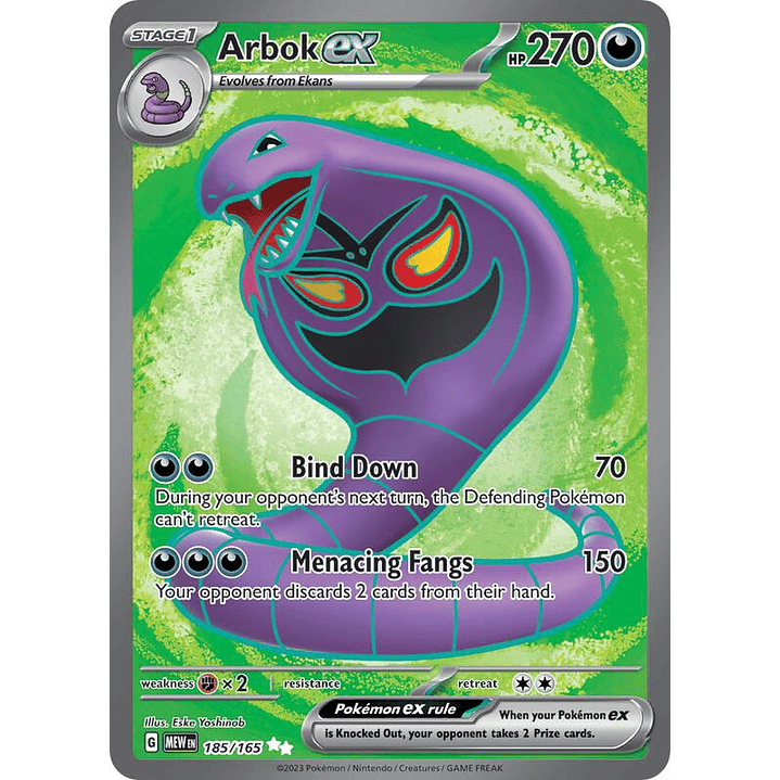 Arbok ex #185 1